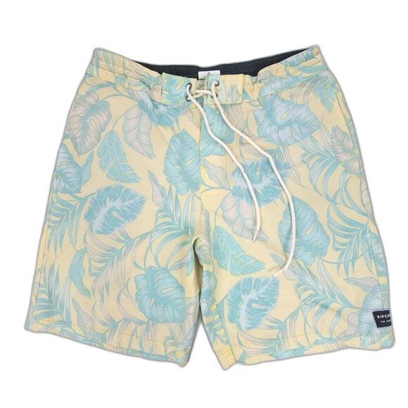 RIP CURL LayDays 8 Inch Swim Trunks Board Shorts Tropical Resort Volley Mens 29 - Picture 1 of 6